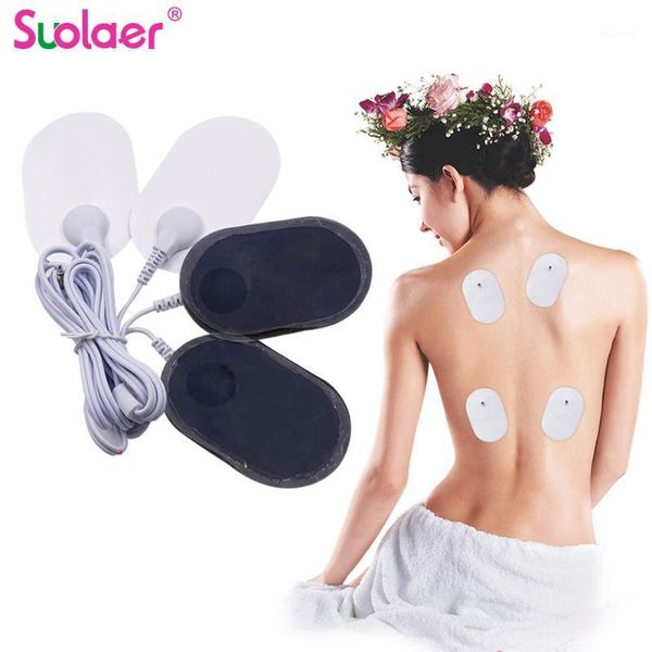 electric massagers 20/10pcs electrode patches silicone gel tens units replacement pads for mini full body skin stickers with 4-way cable1
electric massagers 20/10pcs electrode patches silicone gel tens units replacement pads for mini full body skin stickers with 4-way cable1