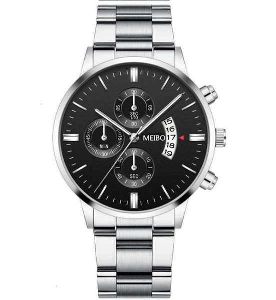 classic business casual watch men's band three eye band d-scale calendar quartz watch, Slivery;brown
classic business casual watch men's band three eye band d-scale calendar quartz watch, Slivery;brown