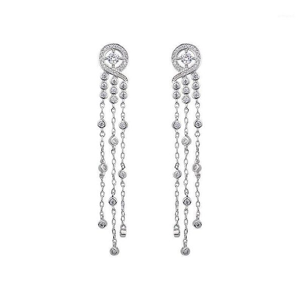 stud elegant big waterdrop earring cz tassel silver color luxury earrings women's valentine's day gift yme57591, Golden;silver
stud elegant big waterdrop earring cz tassel silver color luxury earrings women's valentine's day gift yme57591, Golden;silver