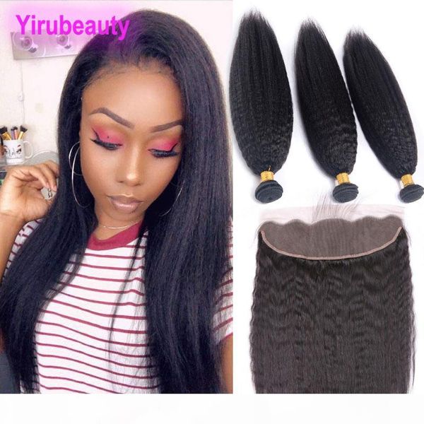 indian virgin raw hair kinky straight 3 bundles with lace frontal 13 by 4 lace size human hair extensions with 13x4 lace frontal, Black;brown
indian virgin raw hair kinky straight 3 bundles with lace frontal 13 by 4 lace size human hair extensions with 13x4 lace frontal, Black;brown