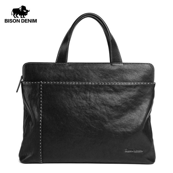 briefcases bison denim luxury briefcase genuine leather men bag 14 inch laphandbag men's business handle
briefcases bison denim luxury briefcase genuine leather men bag 14 inch laphandbag men's business handle