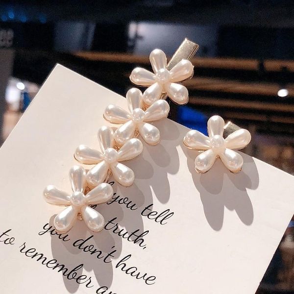 ins fashion women girl elegant pearls hair clips sweet headwear hair ornament hairpin flower barrettes headband accessories, Golden;silver
ins fashion women girl elegant pearls hair clips sweet headwear hair ornament hairpin flower barrettes headband accessories, Golden;silver
