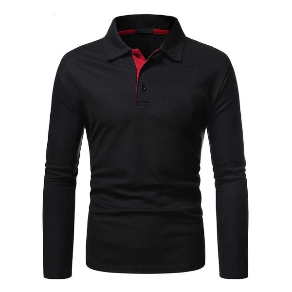 fashion brand men's long-sleeved shirt black gray spring and autumn new style polo shirts man, White;black
fashion brand men's long-sleeved shirt black gray spring and autumn new style polo shirts man, White;black