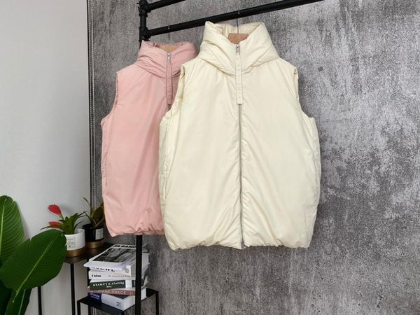 2020 new ladies fashion sleeveless casual solid color bread down vest 08221, Black
2020 new ladies fashion sleeveless casual solid color bread down vest 08221, Black