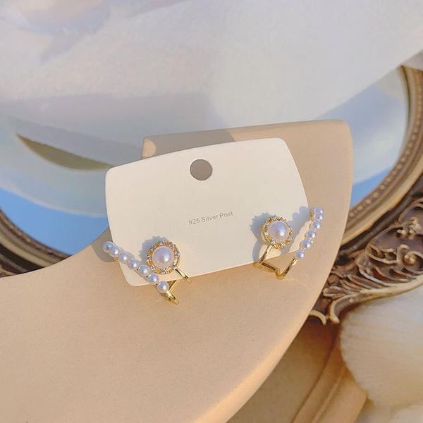 dangle & chandelier double circle pearl exquisite earrings 2021 trend metal ear bone clip elegant jewelry earrring fashion, Silver
dangle & chandelier double circle pearl exquisite earrings 2021 trend metal ear bone clip elegant jewelry earrring fashion, Silver