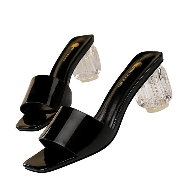 bigtree casual slippers peep toe lady dress shoes high heels women pumps pu leather chunky sandals fis053, Black
bigtree casual slippers peep toe lady dress shoes high heels women pumps pu leather chunky sandals fis053, Black