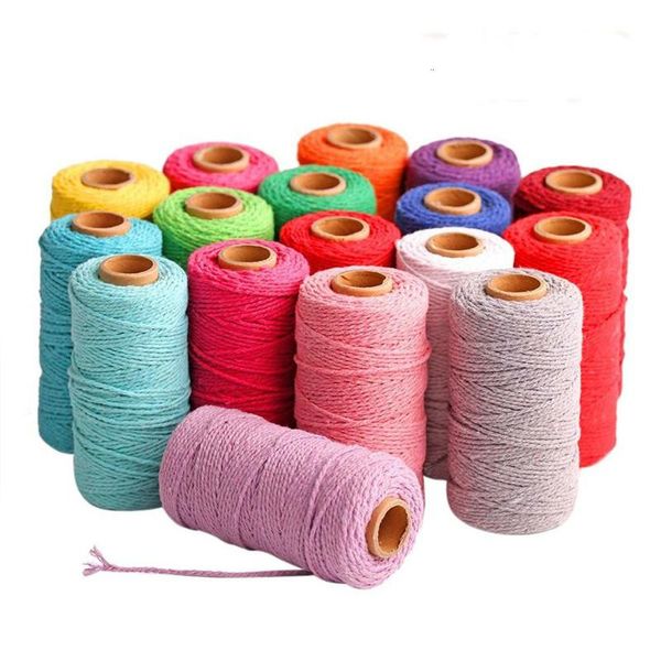 macrame cord 100m long/100yard pure cotton twisted cord rope crafts macrame artisan string multicolor cotton linen rope, Black;white
macrame cord 100m long/100yard pure cotton twisted cord rope crafts macrame artisan string multicolor cotton linen rope, Black;white