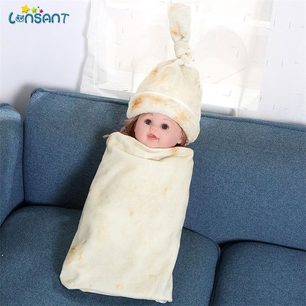 lonsant burrito blanket baby flour tortilla swaddle blanket sleeping swaddle wrap hat baby blankets newborn muslin blanket y201009
lonsant burrito blanket baby flour tortilla swaddle blanket sleeping swaddle wrap hat baby blankets newborn muslin blanket y201009