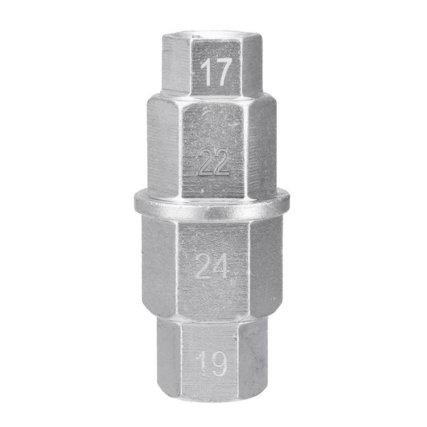 3/8" drive motorcycle hex key spindle wrench tool hex allen front wheel hub axle spindle socket adapter
3/8" drive motorcycle hex key spindle wrench tool hex allen front wheel hub axle spindle socket adapter
