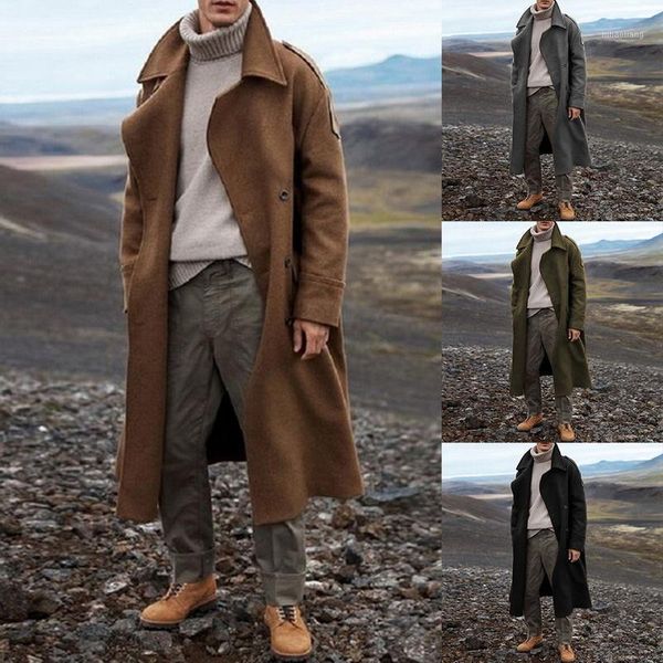 men's trench coats khaki coat men classic autumn winter long jacket casual loose male overcoat streetwear1, Tan;black
men's trench coats khaki coat men classic autumn winter long jacket casual loose male overcoat streetwear1, Tan;black