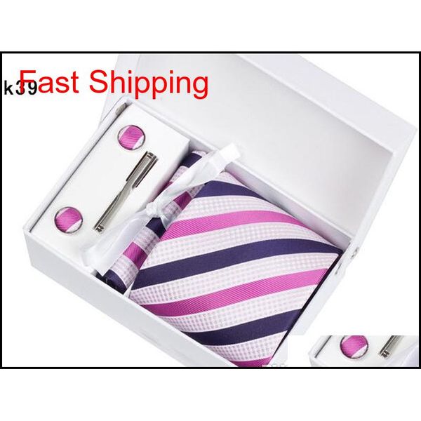 50 colors quality mens neck tie set wedding ties & tie clips & cufflinks & hanky gift box fashion business s qylupo homes2007, Black;blue
50 colors quality mens neck tie set wedding ties & tie clips & cufflinks & hanky gift box fashion business s qylupo homes2007, Black;blue