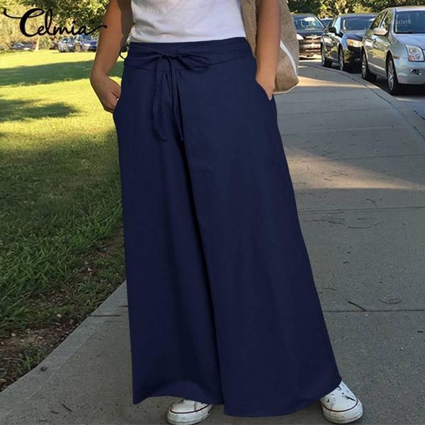 2020 celmia vintage casual trousers women stylish wide leg pant high waist cotton linen palazzo loose pantalones femme plus size1, Black;white
2020 celmia vintage casual trousers women stylish wide leg pant high waist cotton linen palazzo loose pantalones femme plus size1, Black;white