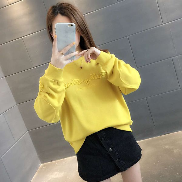 2sf4bfashion sweater women's clothing 2020 new loose european pure cotton spring and autumn thin coat foreign style trend, Black 
2sf4bfashion sweater women's clothing 2020 new loose european pure cotton spring and autumn thin coat foreign style trend, Black