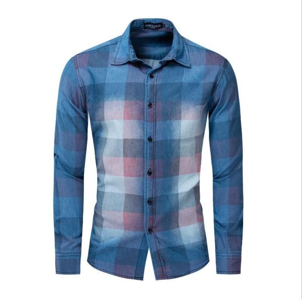 новое поступление мужские джинсовые рыхлые клетки shirs повседневные весной и осенью рубашки с длинными рукавами чистый хлопок досуг мужская, White;black
новое поступление мужские джинсовые рыхлые клетки shirs повседневные весной и осенью рубашки с длинными рукавами чистый хлопок досуг мужская, White;black