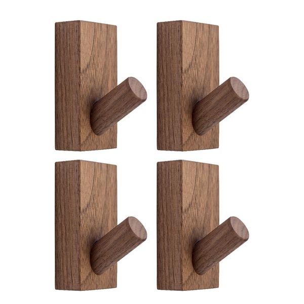 4 pack wood wall hooks hat rack,coat hooks wall mounted, decorative organizer hat hanger towel rack
4 pack wood wall hooks hat rack,coat hooks wall mounted, decorative organizer hat hanger towel rack