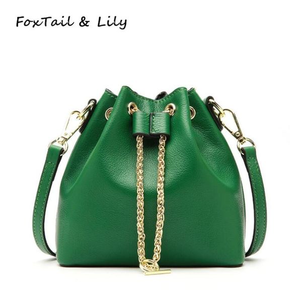 foxtail & lily genuine leather mini bucket bag summer new women shoulder bag lady handbag small tote messenger bags
foxtail & lily genuine leather mini bucket bag summer new women shoulder bag lady handbag small tote messenger bags