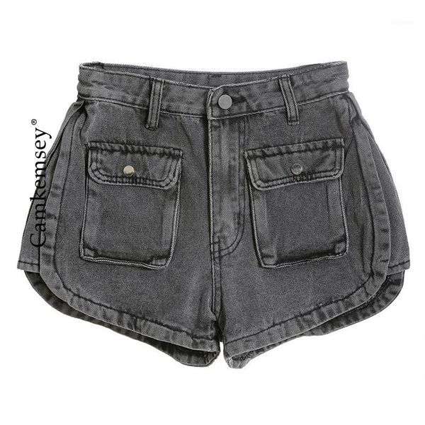 camkemsey women denim shorts 2021 korean solid fashion big pockets summer casual high waist wide leg denim shorts1, White;black
camkemsey women denim shorts 2021 korean solid fashion big pockets summer casual high waist wide leg denim shorts1, White;black