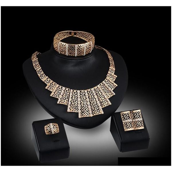 rings bangles necklaces earrings jewelry sets women fashion rhinestone 18k gold plated hollow out wedding jewelry 4-piece set js031 mvw0f, Slivery;golden
rings bangles necklaces earrings jewelry sets women fashion rhinestone 18k gold plated hollow out wedding jewelry 4-piece set js031 mvw0f, Slivery;golden