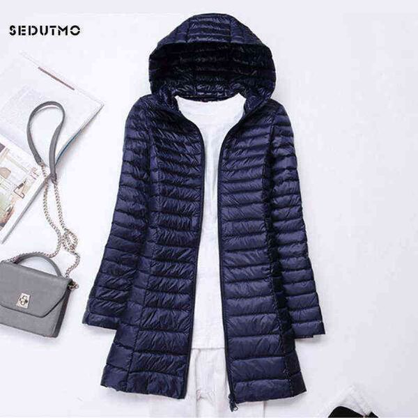 nxy women's down jacket sedutmo winter long ultra light duck down jackets women coat spring puffer jacket slim hooded parkas ed230 22 1, Black
nxy women's down jacket sedutmo winter long ultra light duck down jackets women coat spring puffer jacket slim hooded parkas ed230 22 1, Black