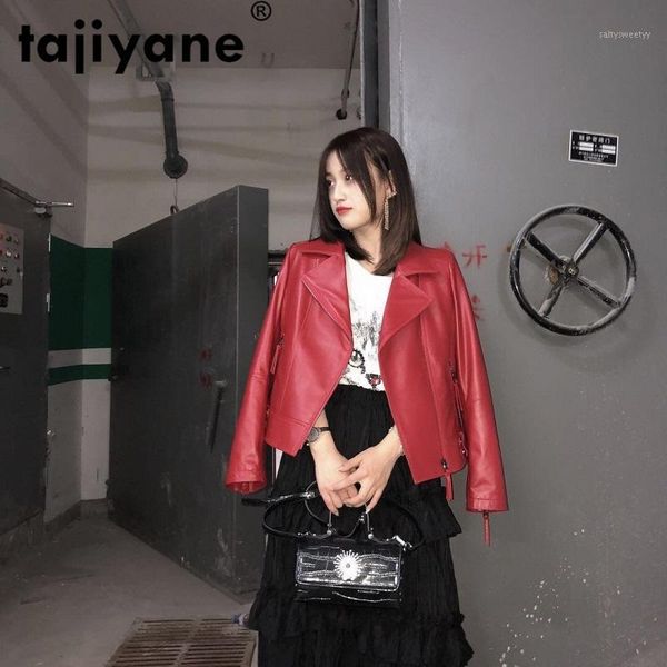women's leather & faux real genuine jacket ladies geniuine jackets women's sheepskin coats 2021 spring korean short slim 0661, Black
women's leather & faux real genuine jacket ladies geniuine jackets women's sheepskin coats 2021 spring korean short slim 0661, Black