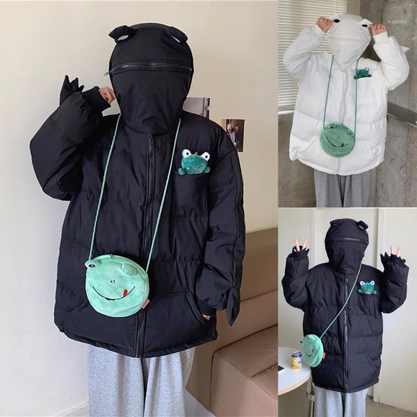 harajuku women outwear thick padded coat hand stuffed cotton bread coat hooded jacket 2020 loose winter women clothes #t1g1, Black;brown
harajuku women outwear thick padded coat hand stuffed cotton bread coat hooded jacket 2020 loose winter women clothes #t1g1, Black;brown