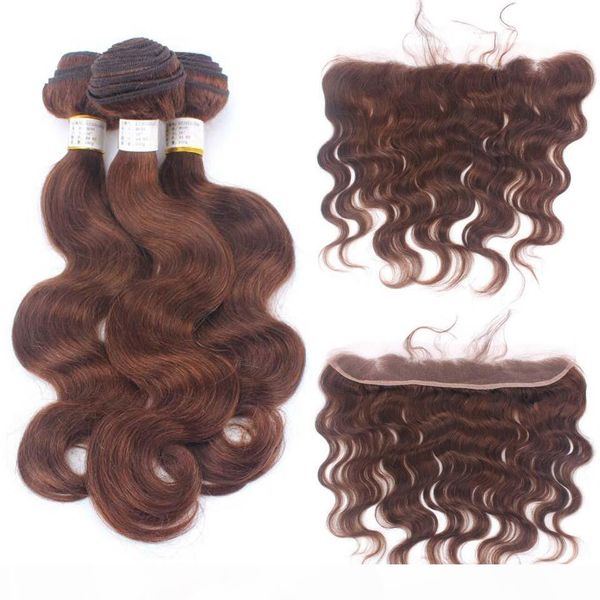 fashion brown brazilian hair weaves with lace frontal closure with bundles #4 medium chestnut brown body wave human hair weave with frontal, Black;brown
fashion brown brazilian hair weaves with lace frontal closure with bundles #4 medium chestnut brown body wave human hair weave with frontal, Black;brown