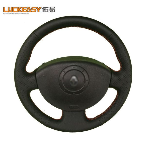 black leather hand-stitched car steering wheel cover for megane 2 2003-2008 kangoo 2008 scenic 2 without butto
black leather hand-stitched car steering wheel cover for megane 2 2003-2008 kangoo 2008 scenic 2 without butto