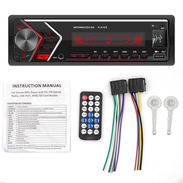 universal car radio bluetooth mp3 player aux classic cars stereo head unit with remote swm-505
universal car radio bluetooth mp3 player aux classic cars stereo head unit with remote swm-505