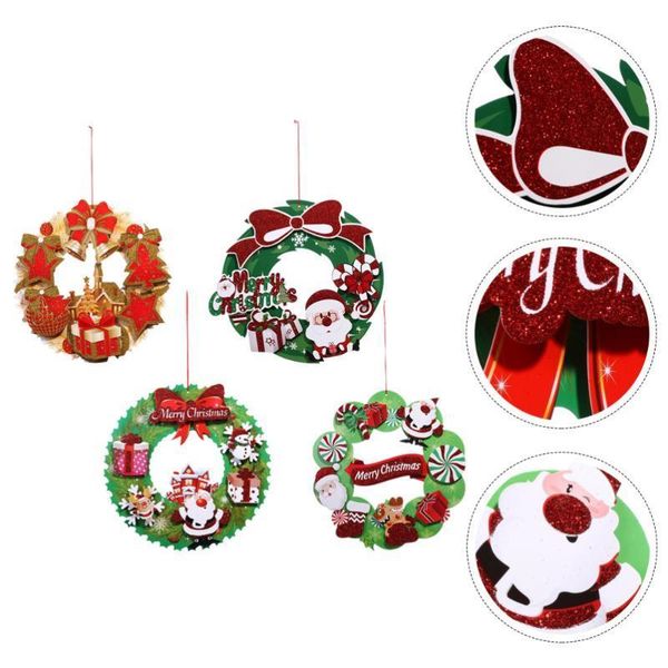 5pcs creative sticker christmas wreath shopwindow decals for decor mall home
5pcs creative sticker christmas wreath shopwindow decals for decor mall home