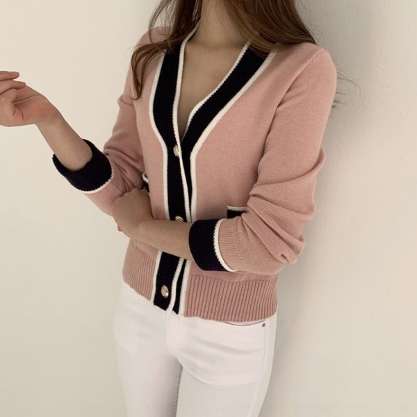 jlvbn 2020 coat knitwear new korean chic western cardigan elegant contrast color graceful style goldknitwear coat for women ocuce, White;black
jlvbn 2020 coat knitwear new korean chic western cardigan elegant contrast color graceful style goldknitwear coat for women ocuce, White;black
