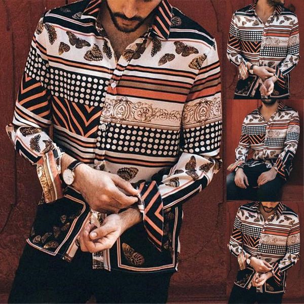 мужская мода с длинным рукавом в горошек полосатый печати vintage рубашка камиза social masculina 2020 modis shirt men камиза social w730, White;black
мужская мода с длинным рукавом в горошек полосатый печати vintage рубашка камиза social masculina 2020 modis shirt men камиза social w730, White;black