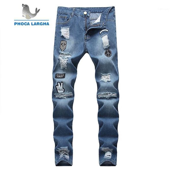 hole embroidered jeans slim men trousers new 2020 men's hip hop thin summer denim pants classic cowboys young for man1, Blue
hole embroidered jeans slim men trousers new 2020 men's hip hop thin summer denim pants classic cowboys young for man1, Blue