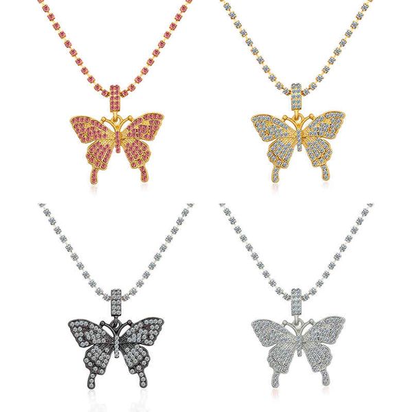 wholesale fine rhinestone jewelry beautiful silver gold black tennis cuban link butterfly pendant necklace for women
wholesale fine rhinestone jewelry beautiful silver gold black tennis cuban link butterfly pendant necklace for women