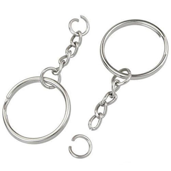50pcs/lot 28mm polished silver color keyring keychain split ring with short chain key rings women men diy key chains accessories wholesale, Slivery;golden
50pcs/lot 28mm polished silver color keyring keychain split ring with short chain key rings women men diy key chains accessories wholesale, Slivery;golden