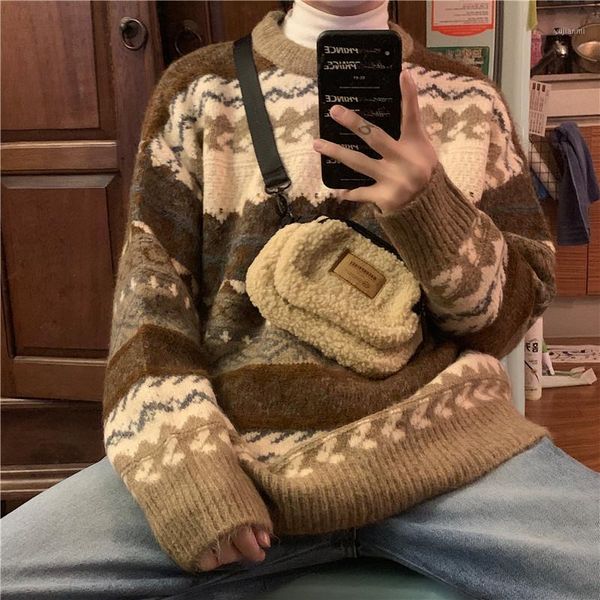 winter men's woolen pullover casual in warm coats thickening cashmere knitting tide nation wind grey/khaki color sweater -2xl1, White;black
winter men's woolen pullover casual in warm coats thickening cashmere knitting tide nation wind grey/khaki color sweater -2xl1, White;black