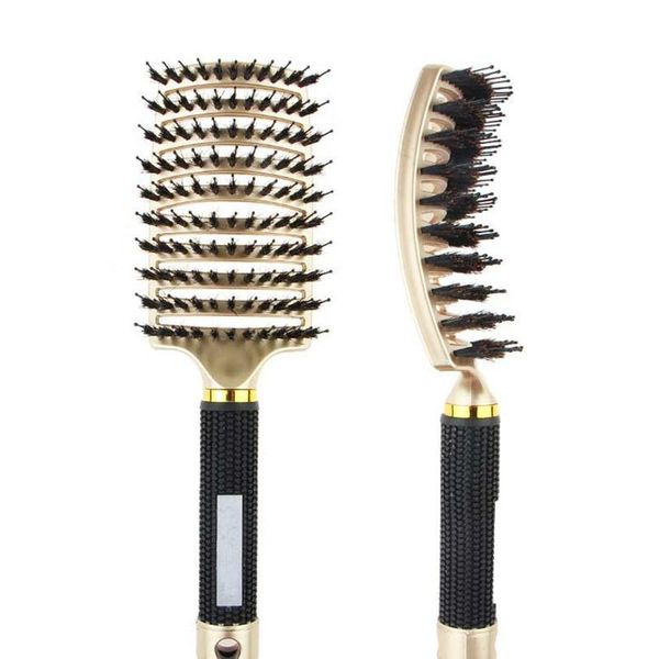 hair brush scalp massage comb hairbrush bristle&nylon women wet curly detangle hair brush for salon hairdressing styli jllpwc, Silver
hair brush scalp massage comb hairbrush bristle&nylon women wet curly detangle hair brush for salon hairdressing styli jllpwc, Silver