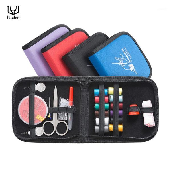 luluhut portable mini traveling sewing kits bag with color needle threads scissor pin sewing set outdoor household tools1, Black
luluhut portable mini traveling sewing kits bag with color needle threads scissor pin sewing set outdoor household tools1, Black