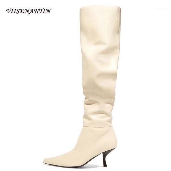 boots european and american straight pointed toe thin mid-heel women autumn winter leather over the knee knight1, Black
boots european and american straight pointed toe thin mid-heel women autumn winter leather over the knee knight1, Black