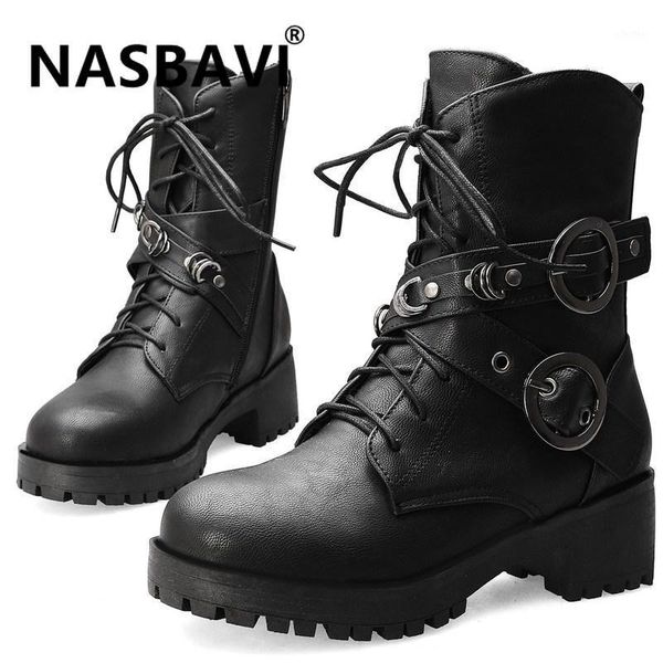 2020 retro metal decoration boots women's leather ankle boots 2020 autumn winter buckle boot mid heel short boot1, Black
2020 retro metal decoration boots women's leather ankle boots 2020 autumn winter buckle boot mid heel short boot1, Black