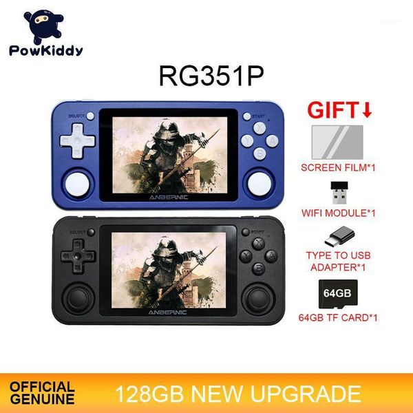 portable game players powkiddy rg351p handheld console 3.5-inch ips screen dual rocker linux system pc shell ps1 n64 games children's g
portable game players powkiddy rg351p handheld console 3.5-inch ips screen dual rocker linux system pc shell ps1 n64 games children's g