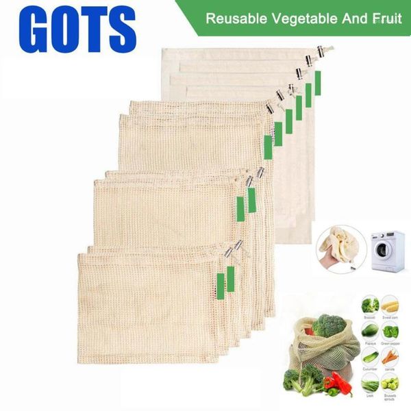 hanging baskets 9pcs cotton mesh vegetables storage bag for kitchen eco-friendly reusable vegetable and fruit ecological bags with drawstrin
hanging baskets 9pcs cotton mesh vegetables storage bag for kitchen eco-friendly reusable vegetable and fruit ecological bags with drawstrin