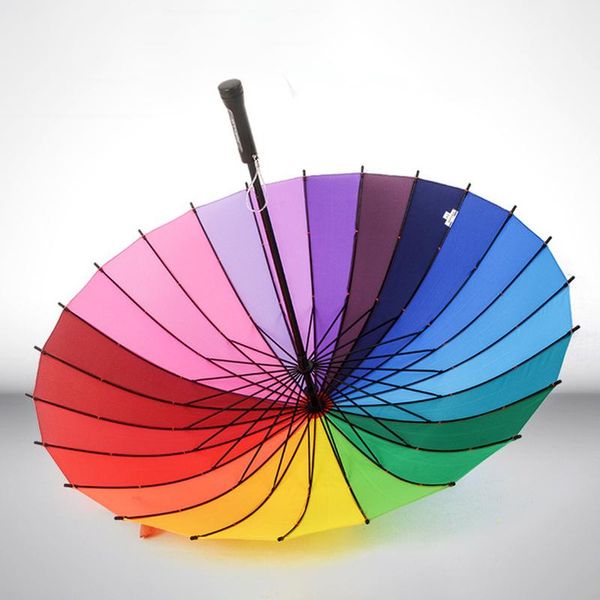 прекрасного радуга umbrella раины женщины 24k ветрозащитных моды марка зонтики сильной длинные ручки девушка симпатичный umbrella guarda chu
прекрасного радуга umbrella раины женщины 24k ветрозащитных моды марка зонтики сильной длинные ручки девушка симпатичный umbrella guarda chu