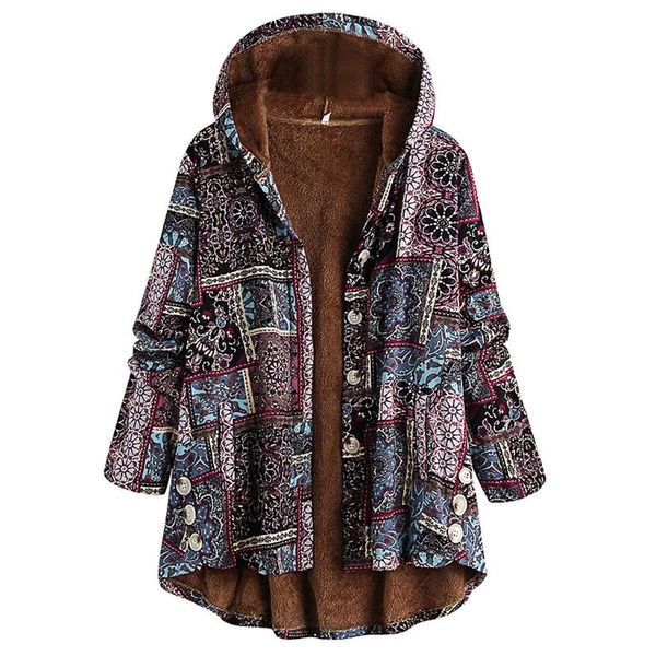 vintage women floral printed thicker button coat outwear ladies winter warm jackets coat plus size 2020 new chaqueta mujer z0923, Black;brown
vintage women floral printed thicker button coat outwear ladies winter warm jackets coat plus size 2020 new chaqueta mujer z0923, Black;brown