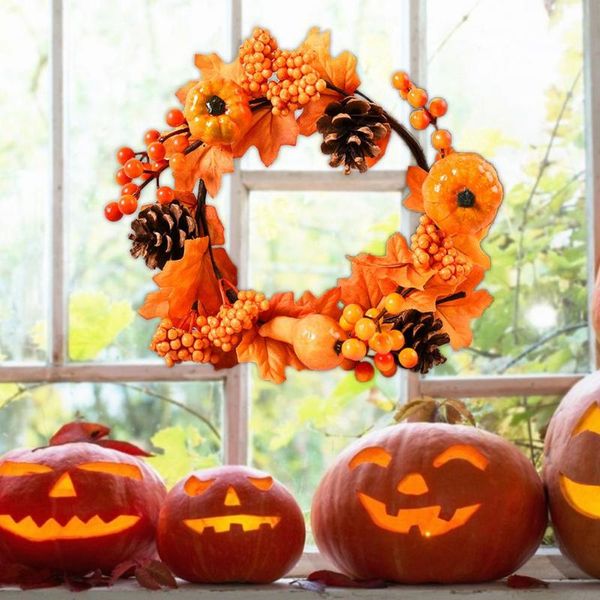 2020 new artificial flower ring day decoration wreath halloween christmas autumn decoration sunflower pumpkin simulation wreath
2020 new artificial flower ring day decoration wreath halloween christmas autumn decoration sunflower pumpkin simulation wreath