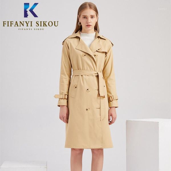 women's trench coats 2021 autumn women coat double breasted lapel classic long loose plus size lady windbreaker business outerwear1, Tan;black
women's trench coats 2021 autumn women coat double breasted lapel classic long loose plus size lady windbreaker business outerwear1, Tan;black