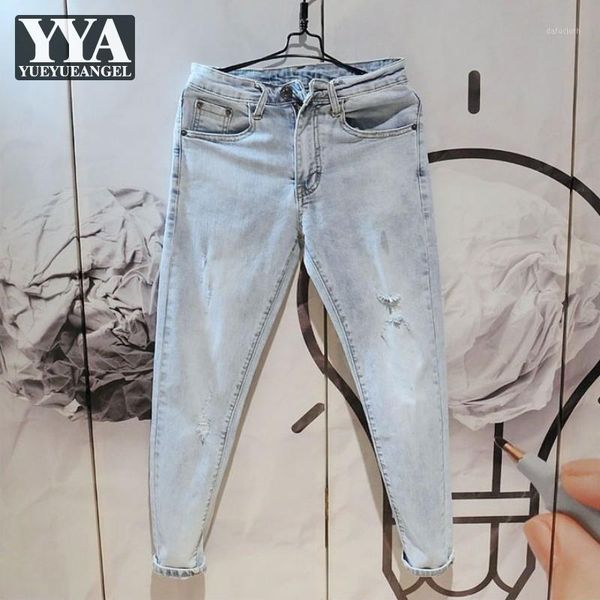 vintage summer slim fit ankle-length denim pants men hole ripped fashion distressed light blue pencil pants mens casual jeans1
vintage summer slim fit ankle-length denim pants men hole ripped fashion distressed light blue pencil pants mens casual jeans1