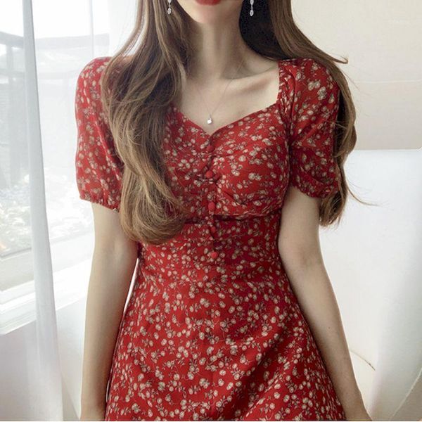 casual dresses 2021 women's dress product korean version retro niche gentle v-neck puff sleeve slim high waist floral1, Black;gray
casual dresses 2021 women's dress product korean version retro niche gentle v-neck puff sleeve slim high waist floral1, Black;gray