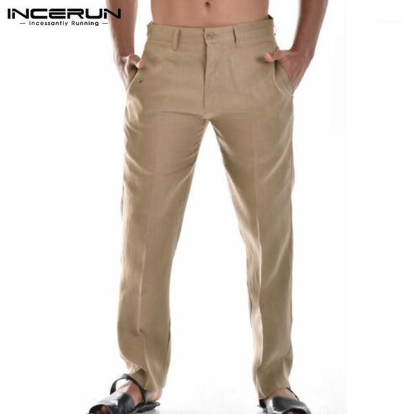 incerun men pants solid color streetwear joggers button pockets vintage 2020 casual trousers cotton chic leisure pantalon 5xl 71, Black
incerun men pants solid color streetwear joggers button pockets vintage 2020 casual trousers cotton chic leisure pantalon 5xl 71, Black