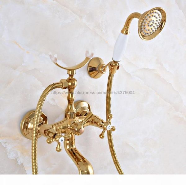 bathtub faucets wall mounted gold color brass bathtub faucet with hand shower bathroom bath shower faucets nna922
bathtub faucets wall mounted gold color brass bathtub faucet with hand shower bathroom bath shower faucets nna922