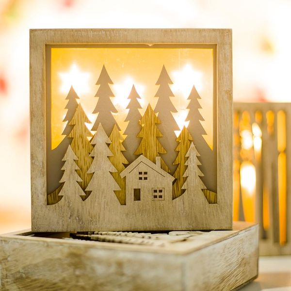 christmas decorations led light elf snow house tree ornament wooden craft closet pendant party decoration for home
christmas decorations led light elf snow house tree ornament wooden craft closet pendant party decoration for home